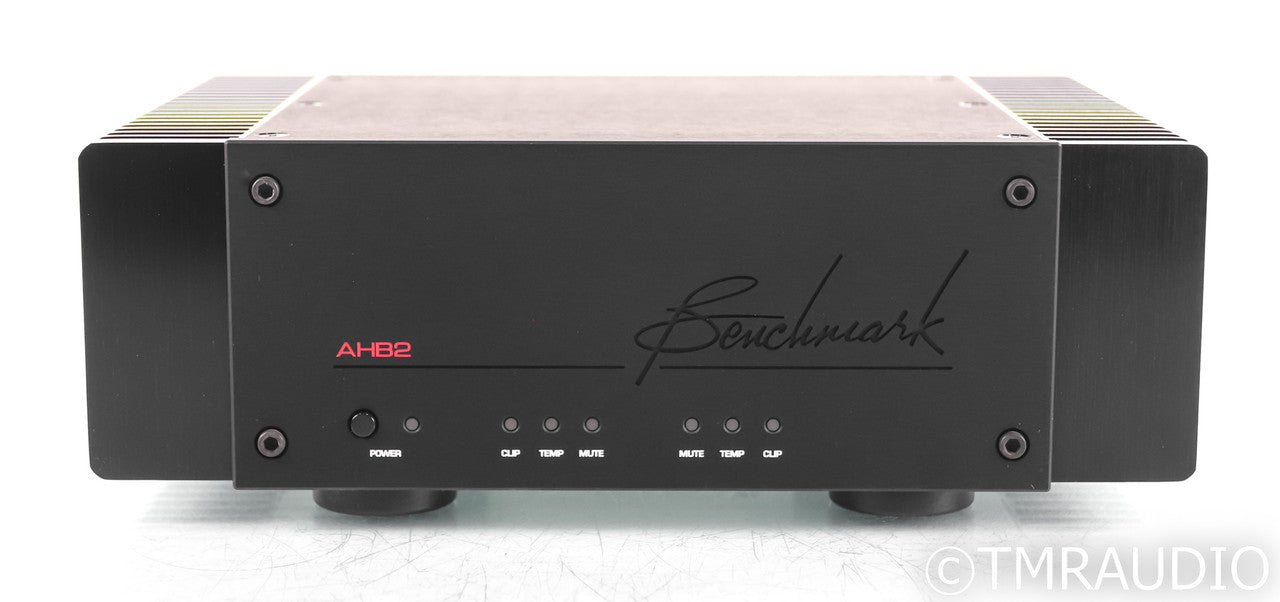 Benchmark AHB2 Stereo Power Amplifier; Black