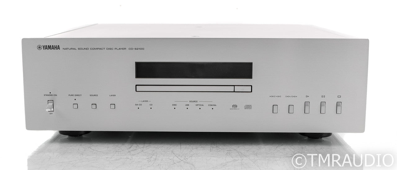 Yamaha CD-S2100 DAC / SACD / CD Player; Remote; Silver; USB; CDS2100