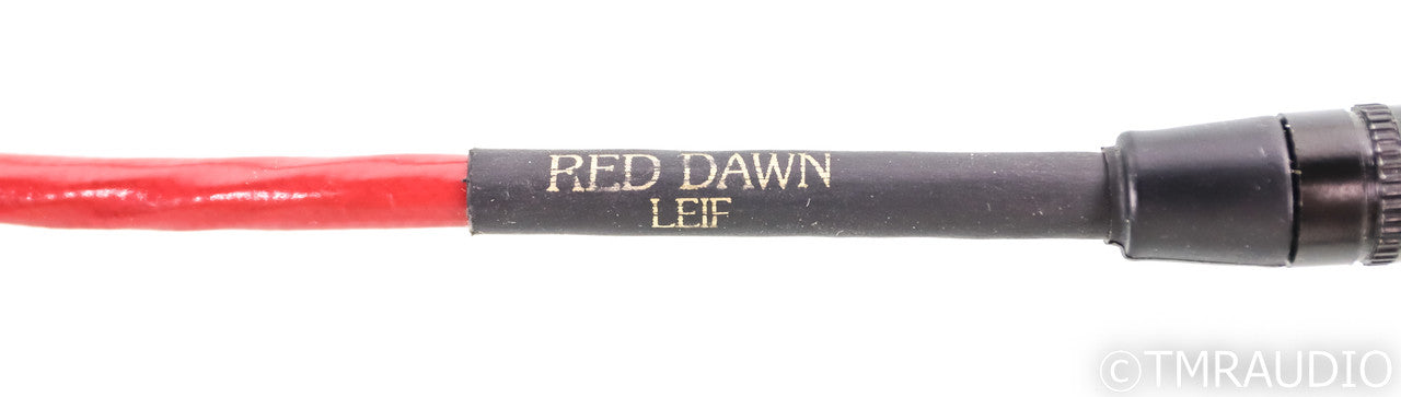 Nordost Red Dawn RCA Cables; 1.5m Pair Interconnects
