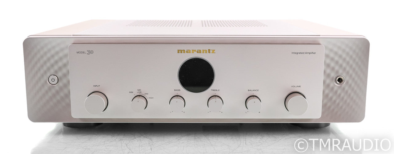 Marantz Model 30 Stereo Integrated Amplifier; Remote; Silver; MM Phono