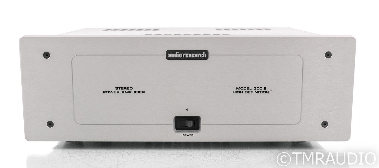 Audio Research 300.2 Stereo Power Amplifier; Silver; Model 300.2
