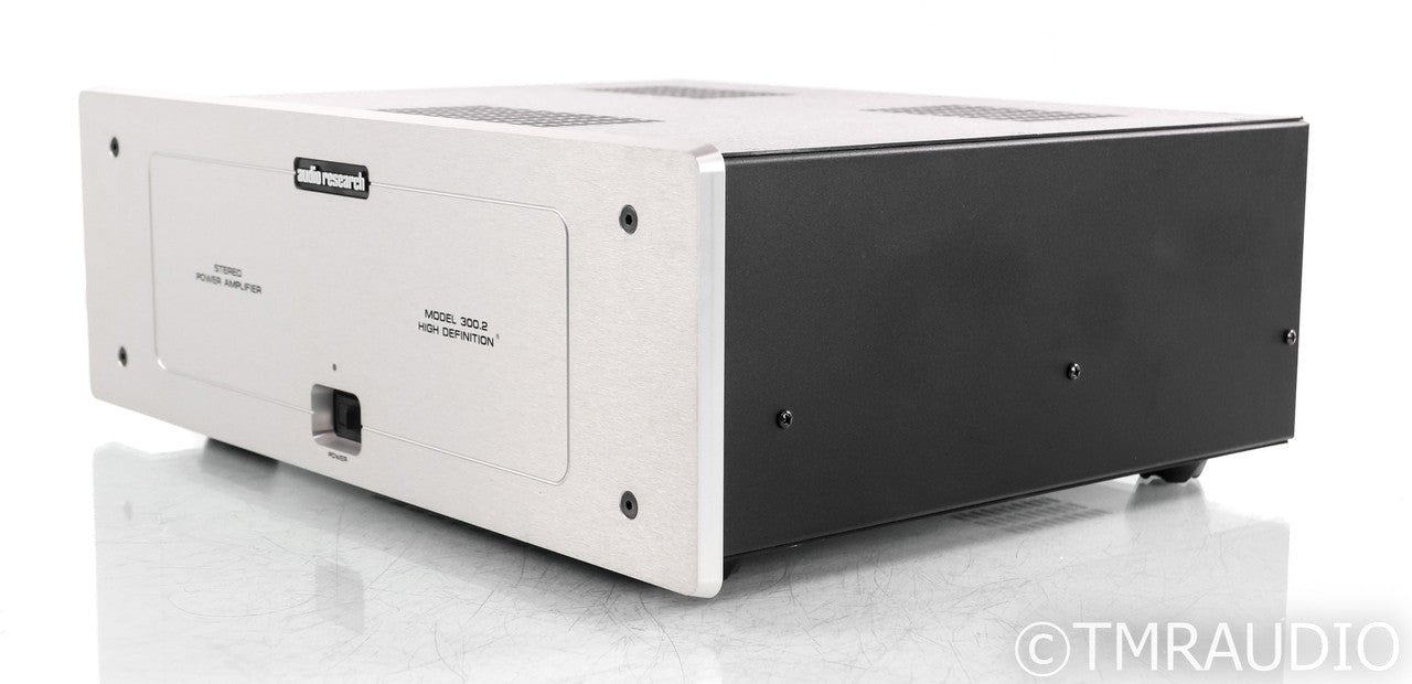 Audio Research 300.2 Stereo Power Amplifier; Silver; Model 300.2