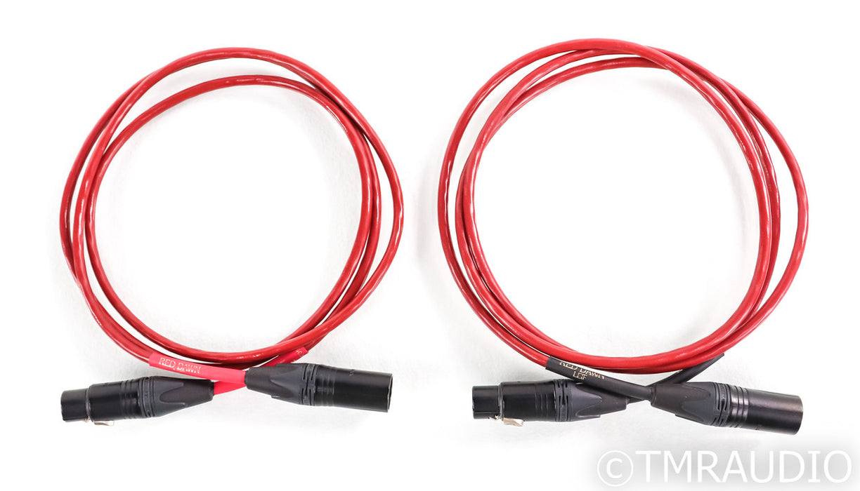 Nordost Red Dawn XLR Cables; 1.5m Pair Balanced Interconnects