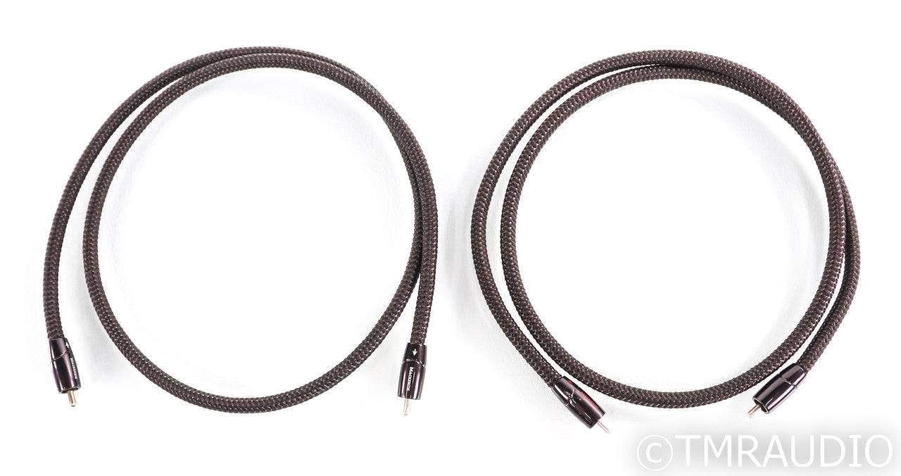 AudioQuest Mackenzie RCA Cables; 1m Pair