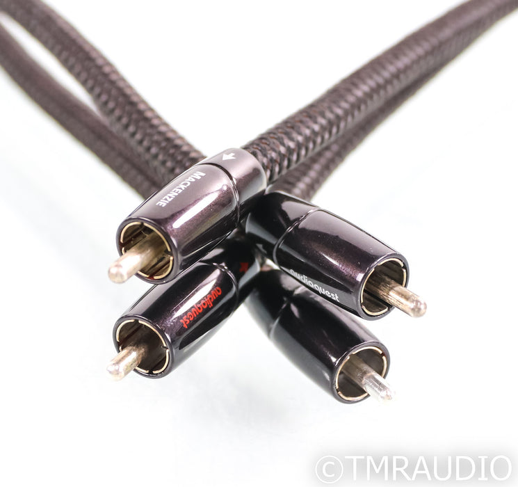 AudioQuest Mackenzie RCA Cables; 1m Pair