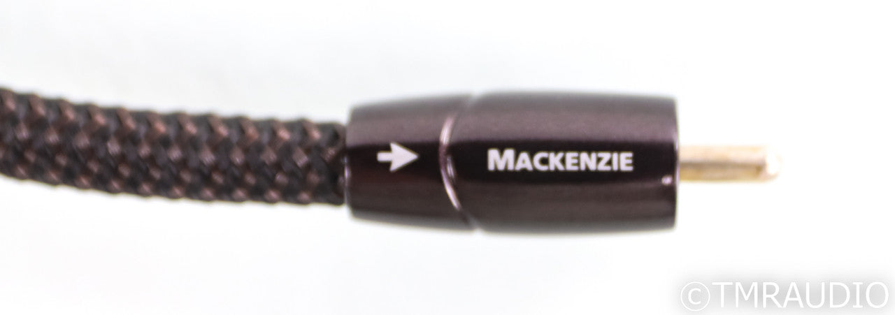 AudioQuest Mackenzie RCA Cables; 1m Pair