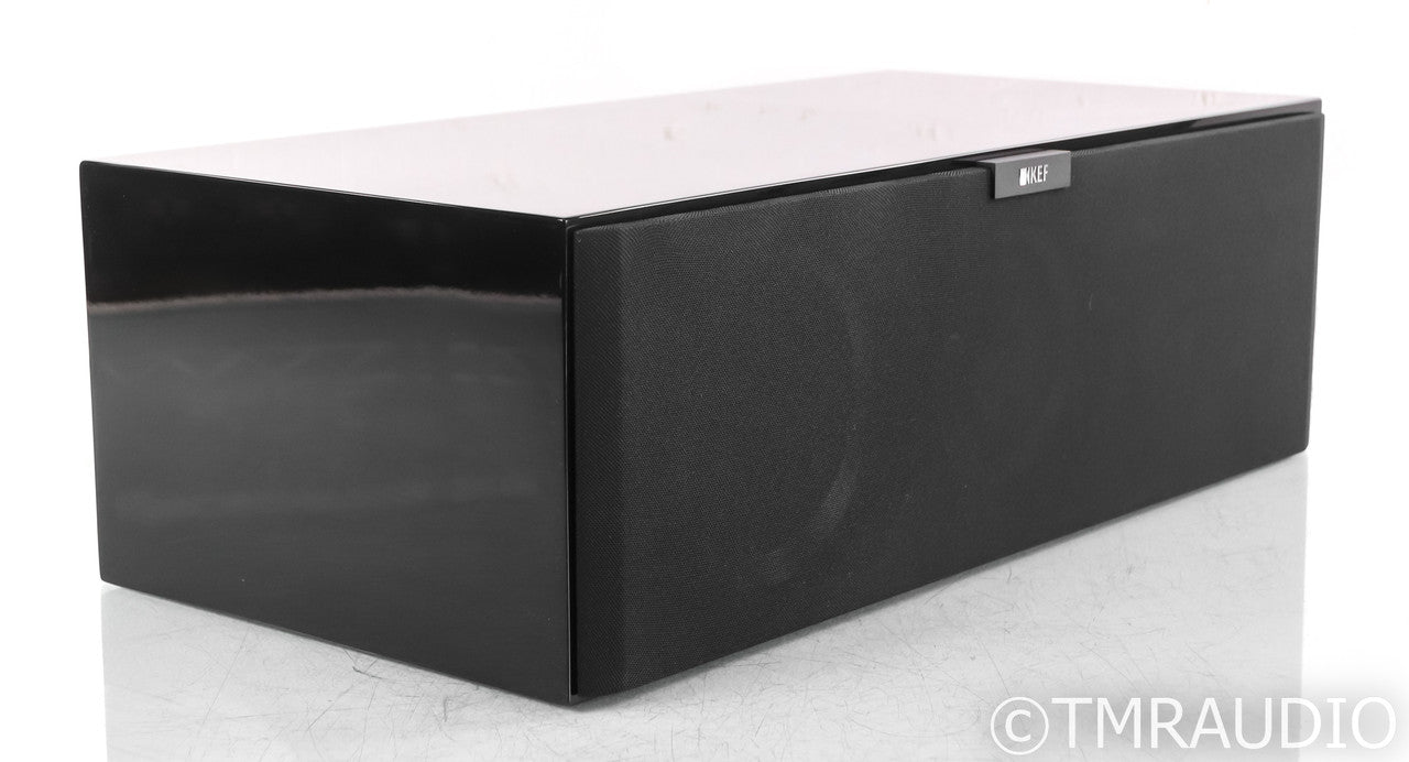KEF R600c Center Channel Speaker; Gloss Black