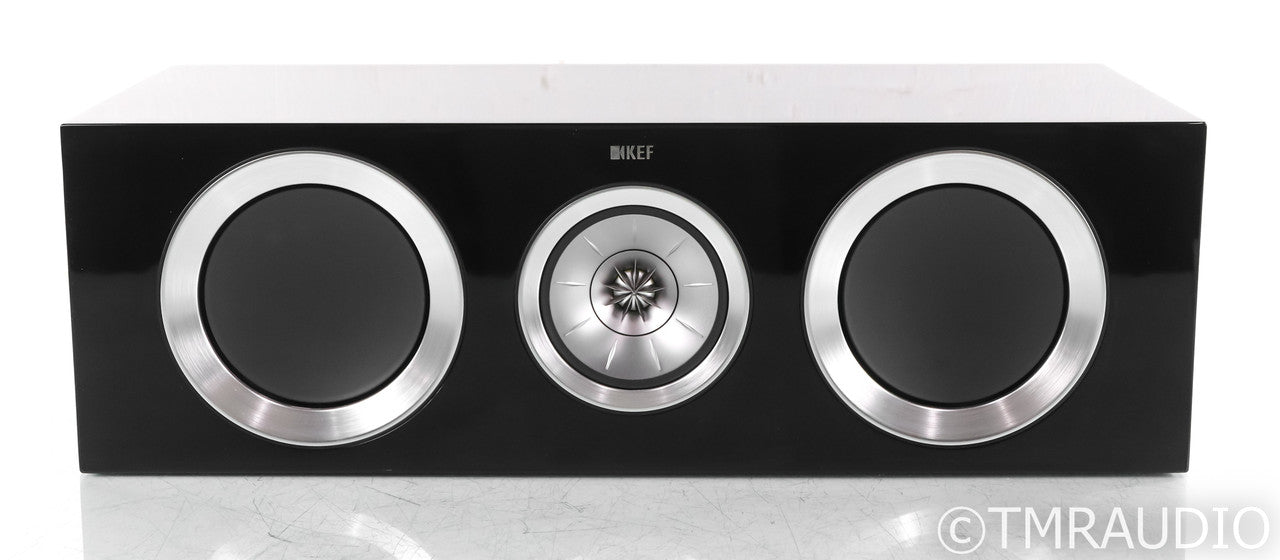 KEF R600c Center Channel Speaker; Gloss Black