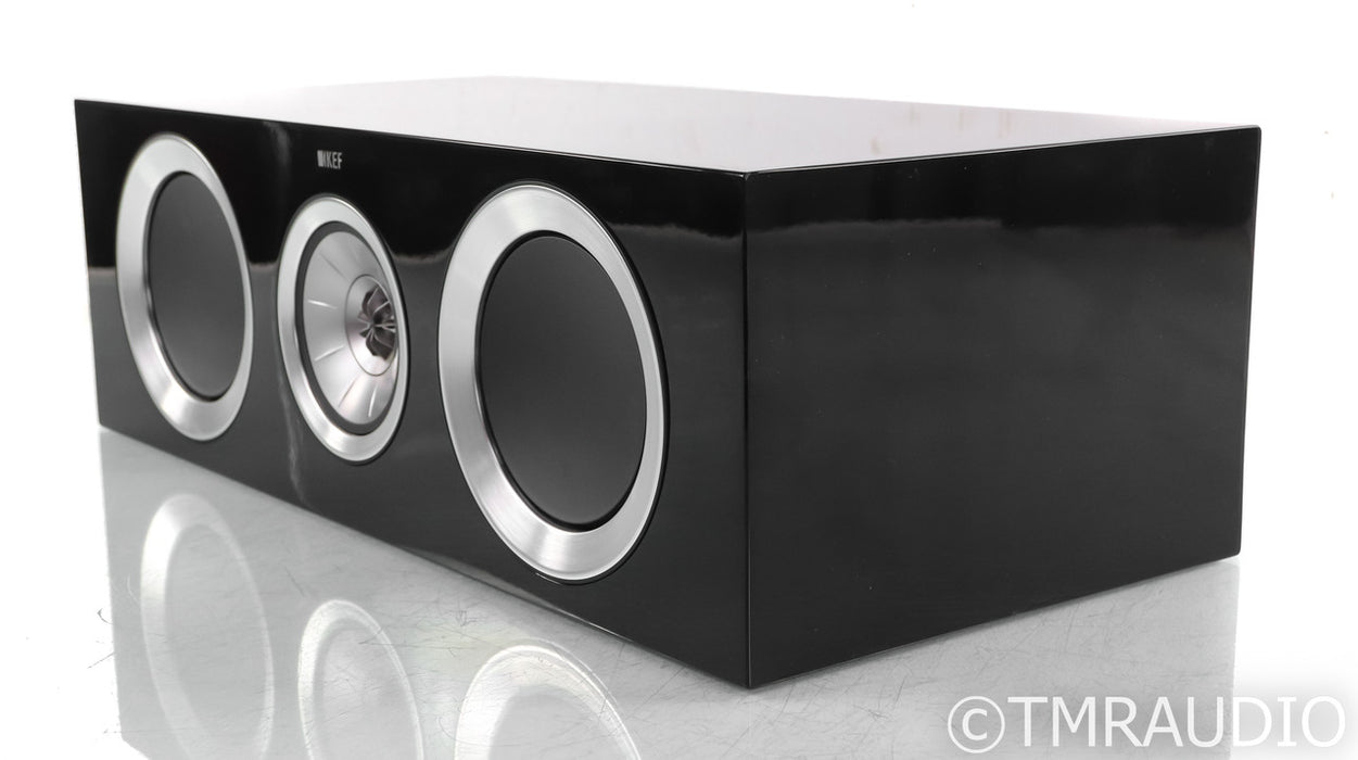 KEF R600c Center Channel Speaker; Gloss Black