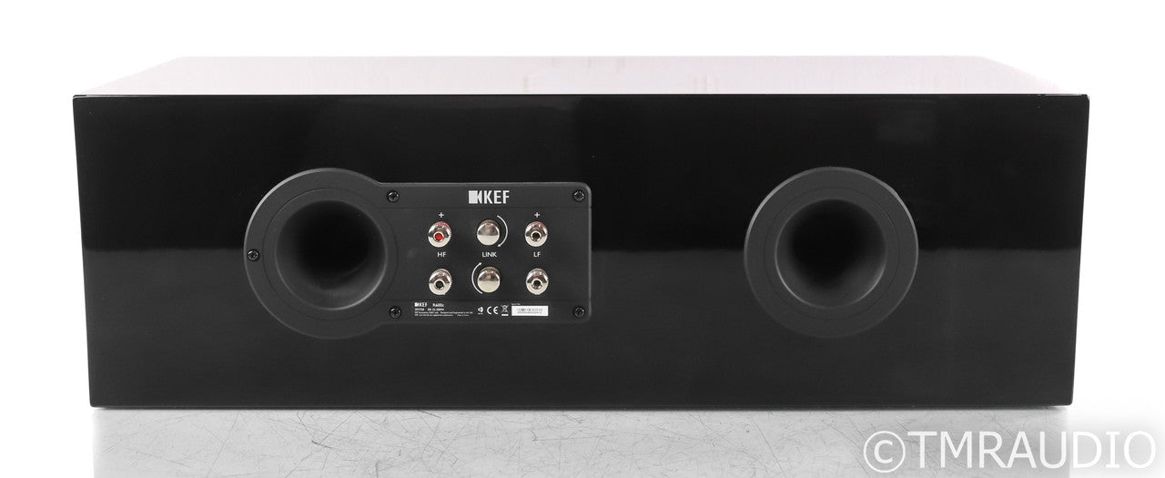 KEF R600c Center Channel Speaker; Gloss Black