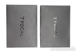 Focal Kanta N2 Florostanding Speakers; Walnut Ivory Pair (Open Box)