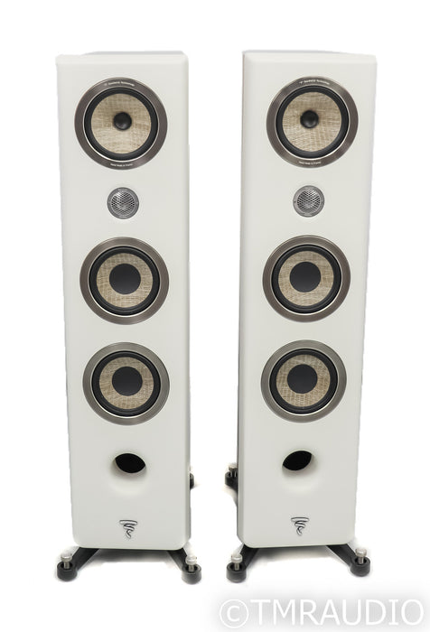 Focal Kanta N2 Florostanding Speakers; Walnut Ivory Pair (Open Box)