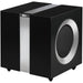 KEF R400b Powered Dual-9" Subwoofer; Black (Unused)