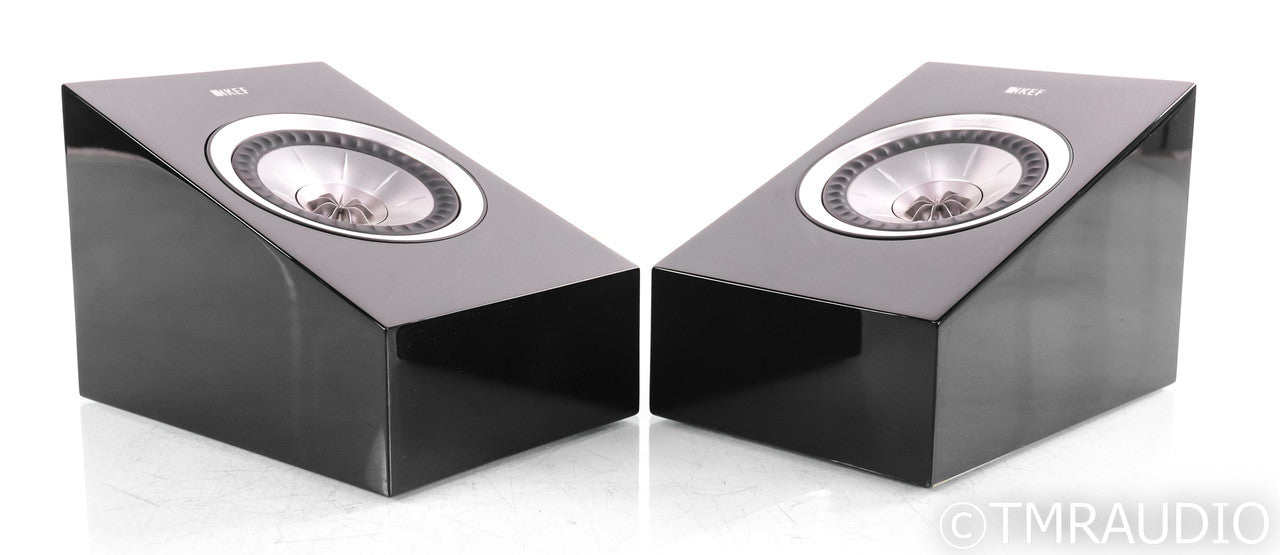 KEF R50 Dolby Atmos Speaker; Gloss Black Pair