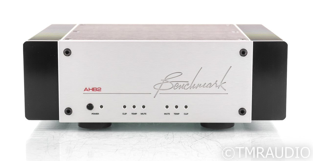 Benchmark AHB2 Stereo Power Amplifier; Silver