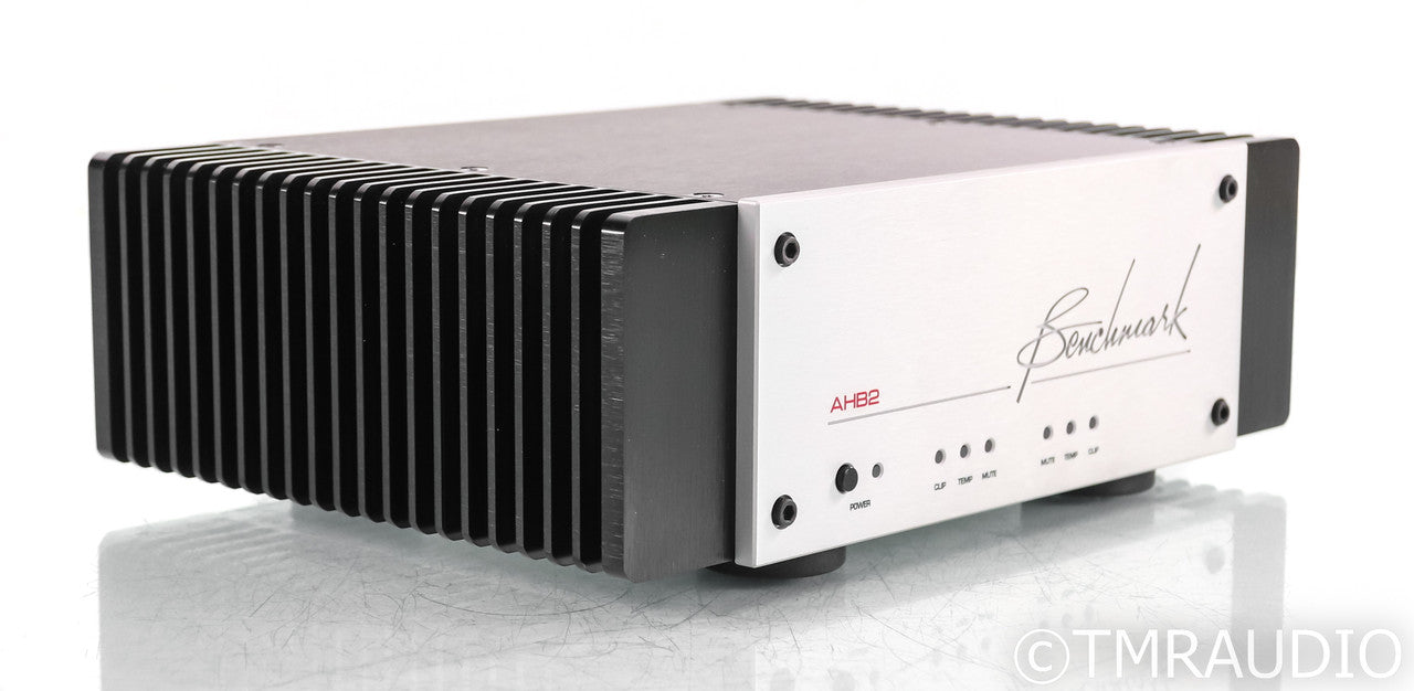 Benchmark AHB2 Stereo Power Amplifier; Silver