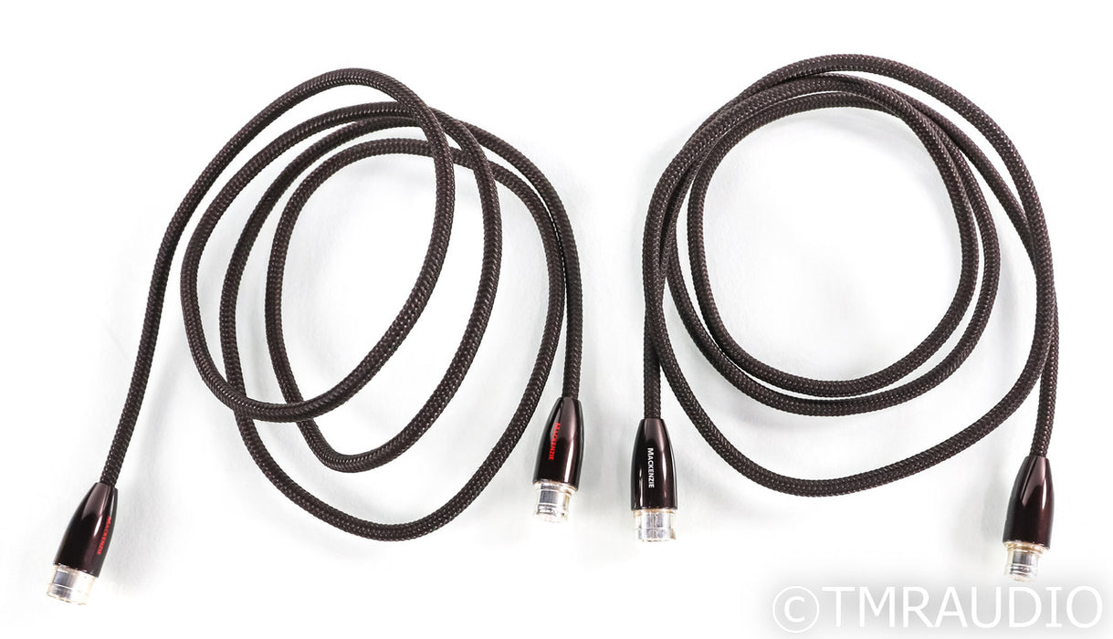 Audioquest Mackenzie XLR Cables; 2m Pair Balanced Interconnects