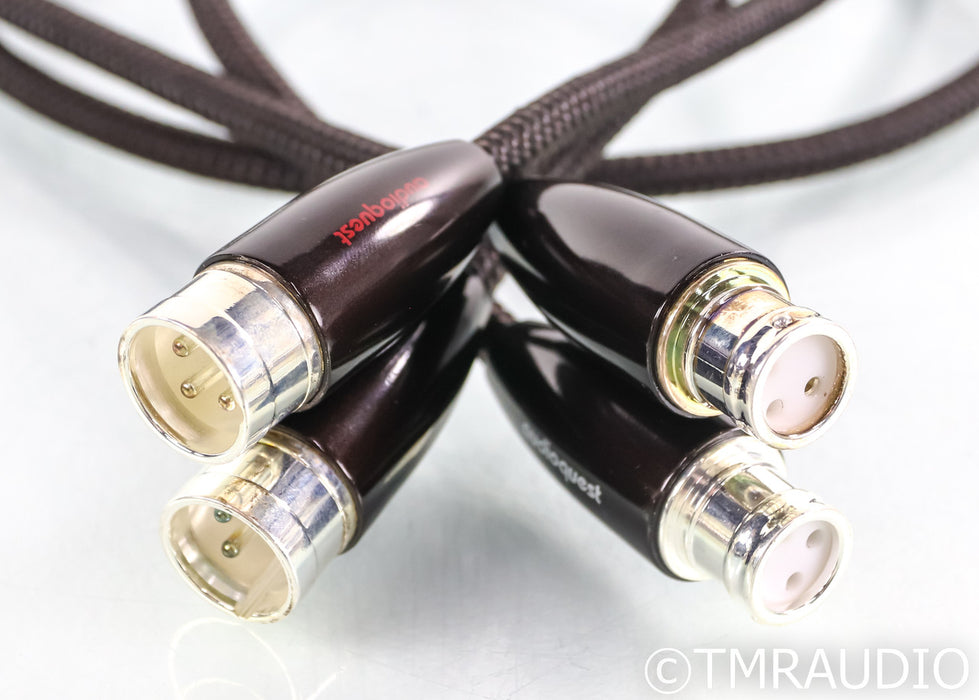 Audioquest Mackenzie XLR Cables; 1m Balanced Interconnects