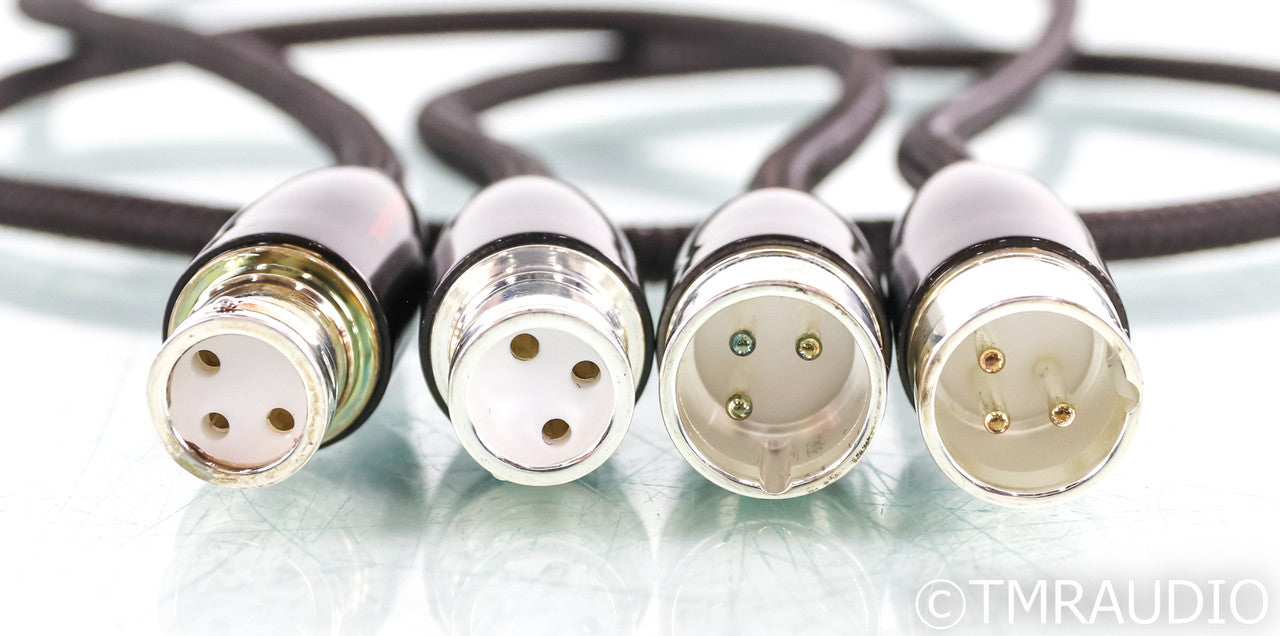 Audioquest Mackenzie XLR Cables; 1m Balanced Interconnects