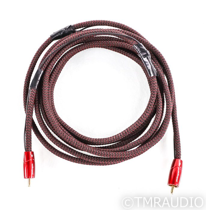 Audioquest Irish Red RCA Subwoofer Cable; Single 3m Interconnect