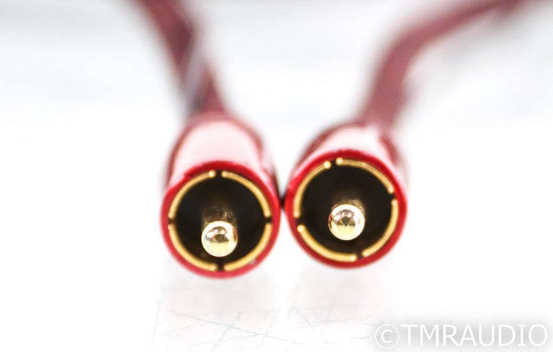 Audioquest Irish Red RCA Subwoofer Cable; Single 3m Interconnect