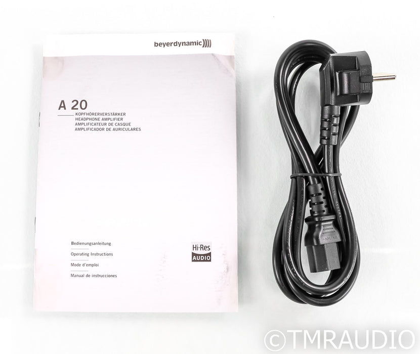 Beyerdynamic A 20 Headphone Amplifier; A20
