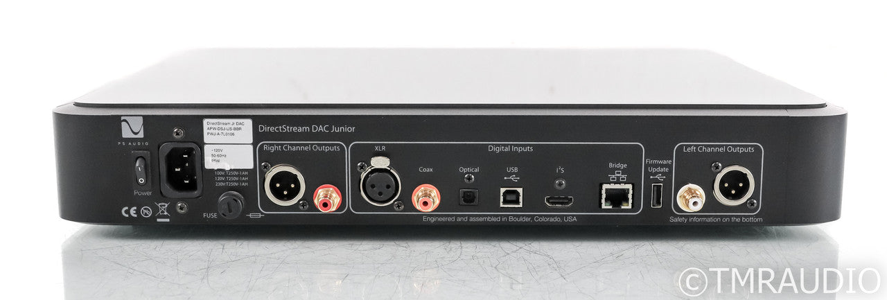 PS Audio PerfectWave DirectStream Junior DSD DAC; Black; Remote; Roon Ready