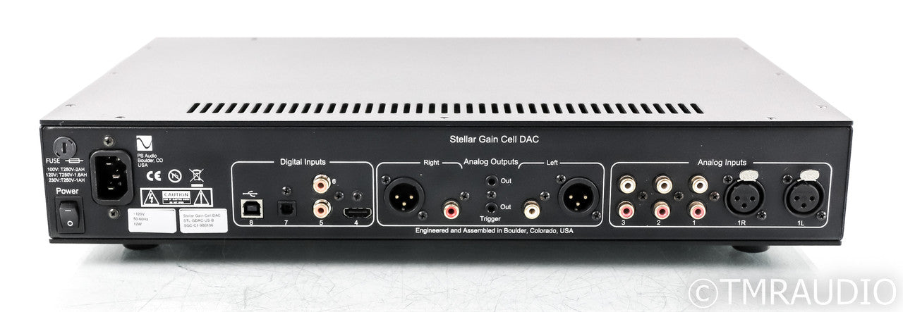 PS Audio Stellar Gain Cell DSD DAC / Preamplifier; D/A Converter; Remote (Used)