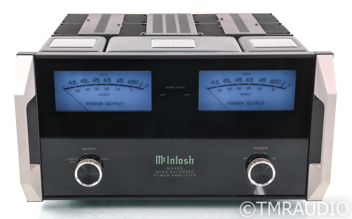 McIntosh MC452 Stereo Power Amplifier; MC-452