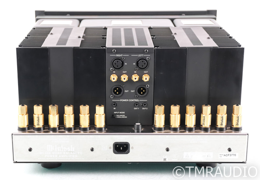 McIntosh MC452 Stereo Power Amplifier; MC-452