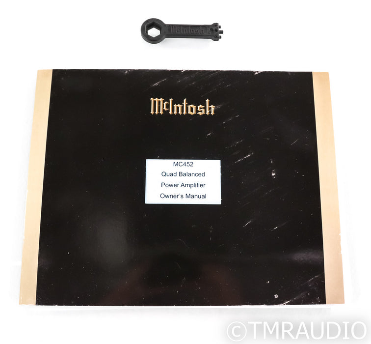 McIntosh MC452 Stereo Power Amplifier; MC-452