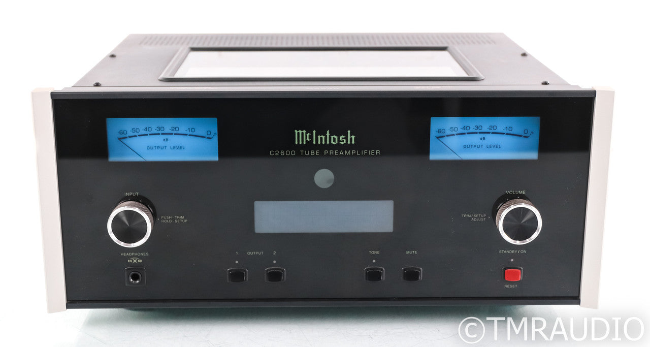 McIntosh C2600 Stereo Tube Preamplifier; C-2600; Remote; MM / MC Phono; USB