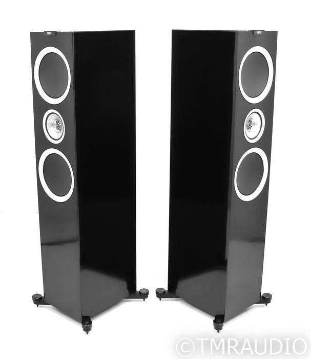 KEF R900 Floorstanding Speakers; Gloss Black Pair