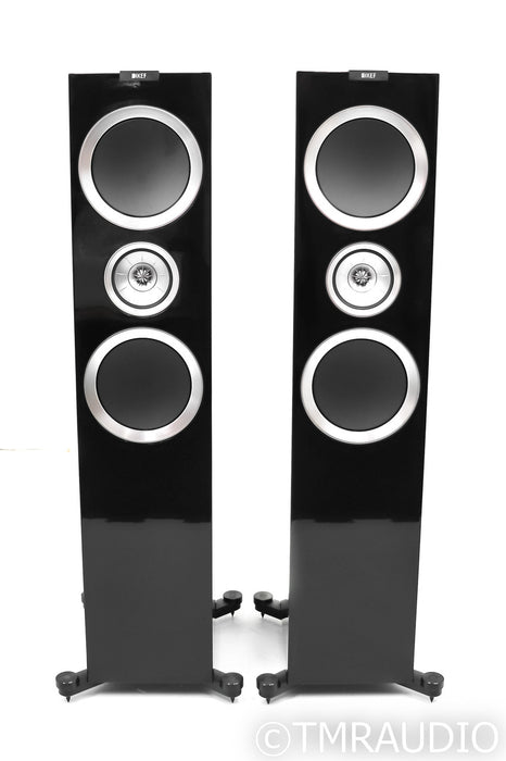 KEF R900 Floorstanding Speakers; Gloss Black Pair