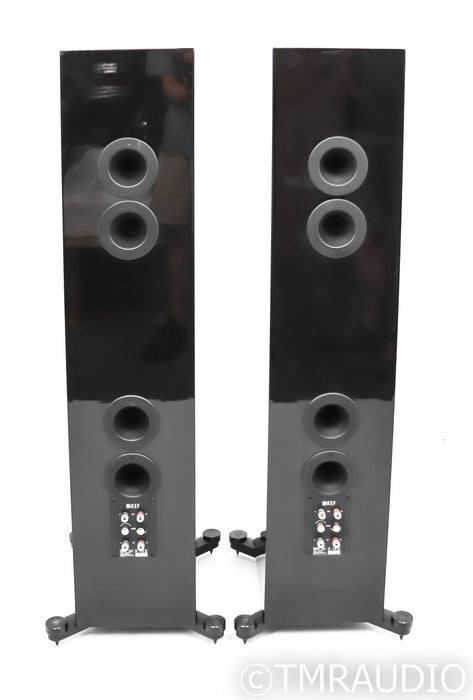 KEF R900 Floorstanding Speakers; Gloss Black Pair