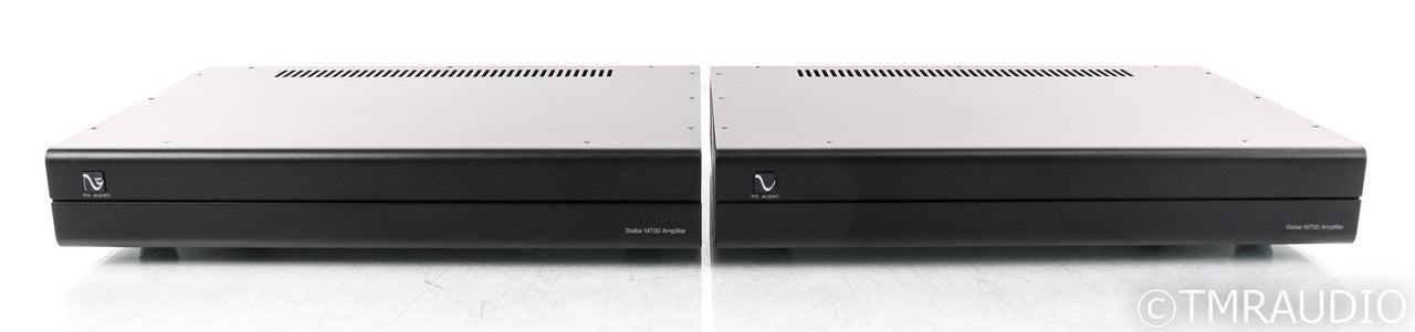 PS Audio Stellar M700 Mono Power Amplifiers; Black Pair (Used)