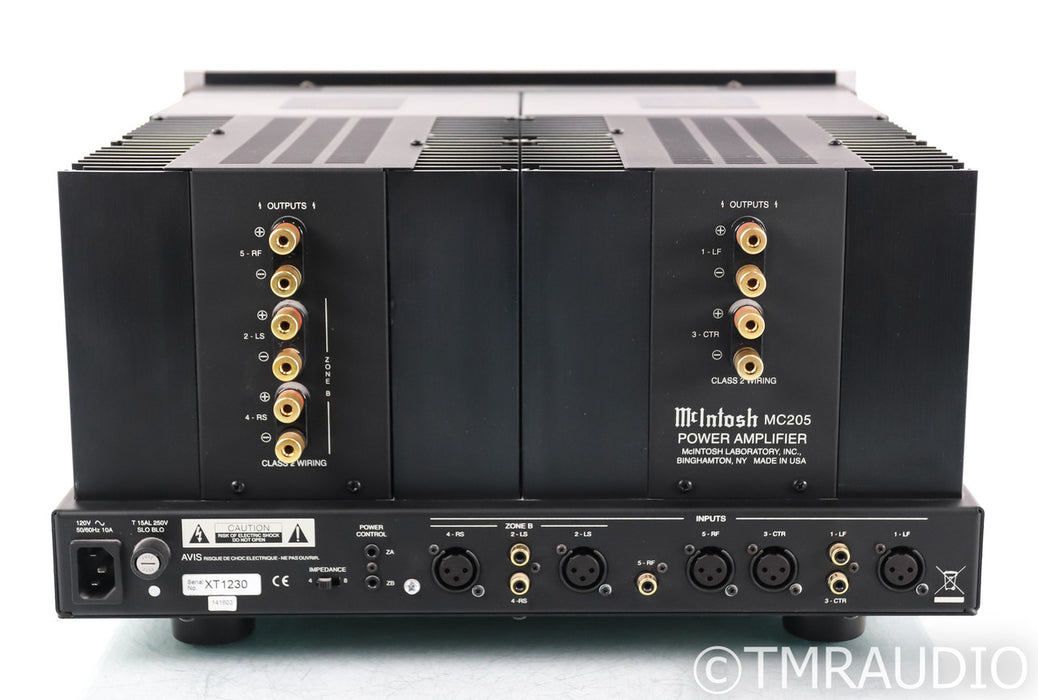 McIntosh MC205 5-Channel Power Amplifier; MC-205