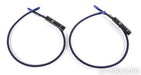 Audioquest Water RCA Cables; 1m Pair Interconnects; 72v DBS