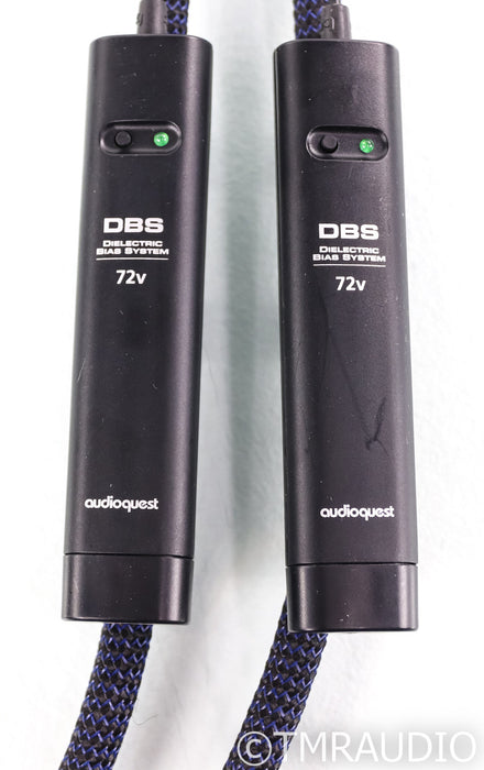 Audioquest Water RCA Cables; 1m Pair Interconnects; 72v DBS