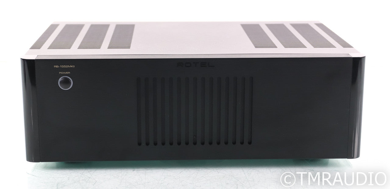 Rotel RB-1552MKII Stereo Power Amplifier; RB1552; Mk2; Black