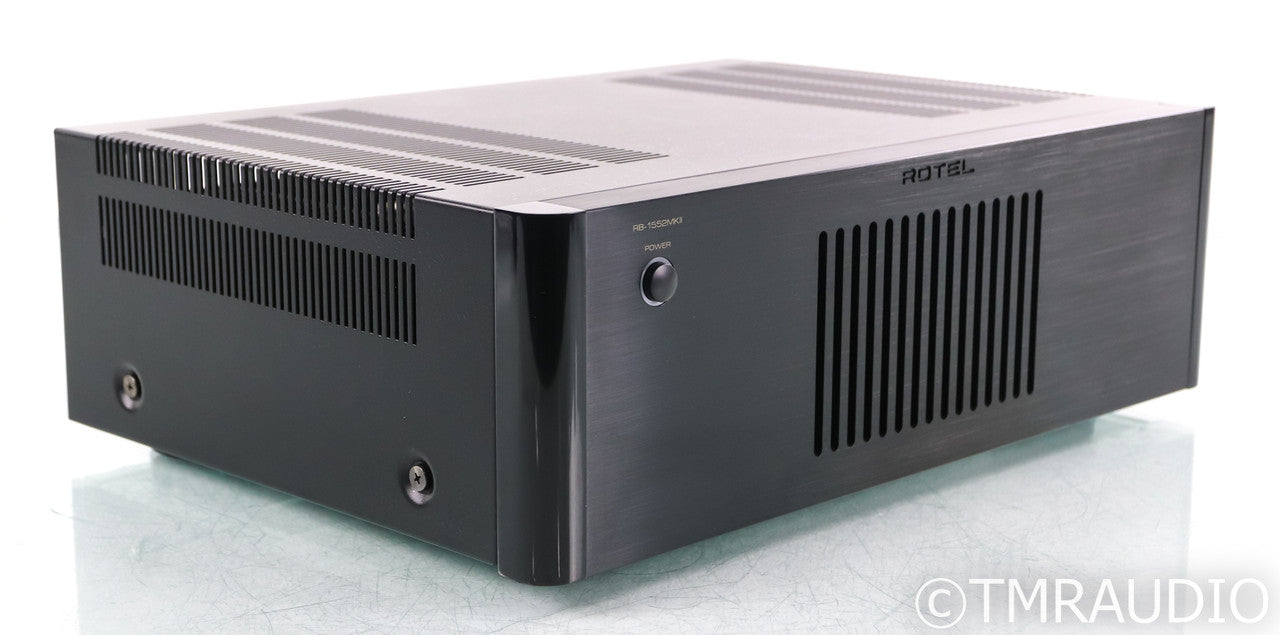 Rotel RB-1552MKII Stereo Power Amplifier; RB1552; Mk2; Black