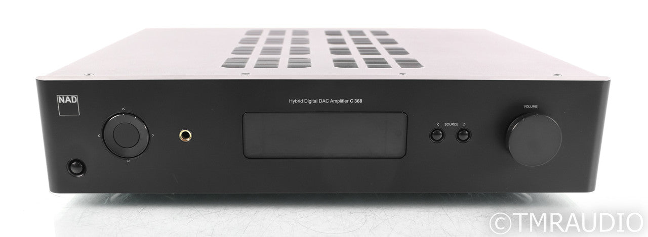 NAD C-368 Stereo Integrated Amplifier; C368; MM Phono; BluOS 2i; HDMI; Remote
