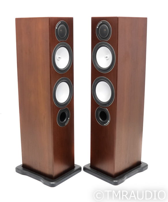 Monitor Audio Silver RS6 Floorstanding Speakers; Rosenut Pair