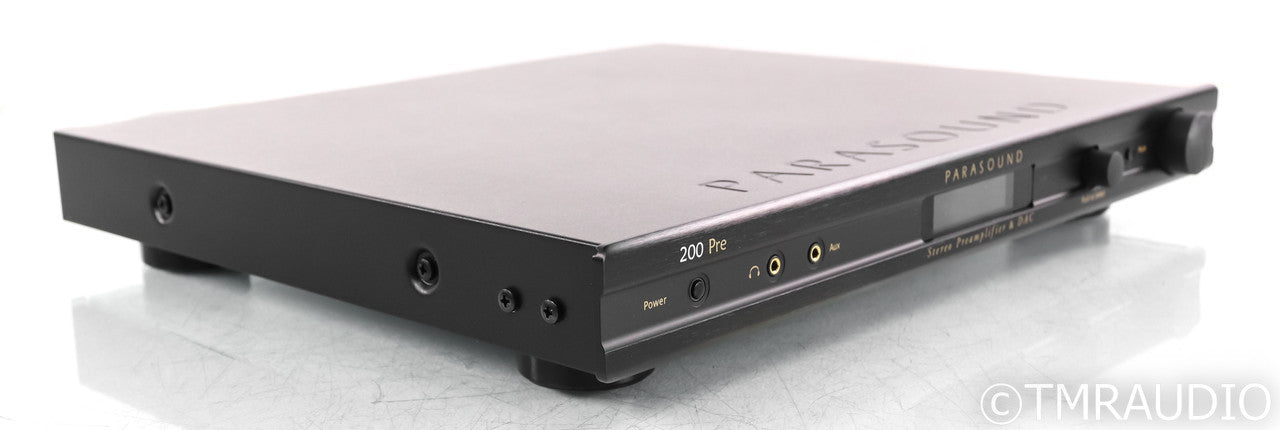Parasound 200 Pre 2.1 Channel Preamplifier / DAC; D/A Converter; Remote; USB