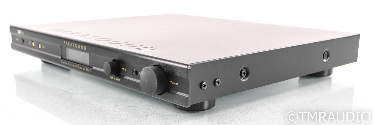 Parasound 200 Pre 2.1 Channel Preamplifier / DAC; D/A Converter; Remote; USB