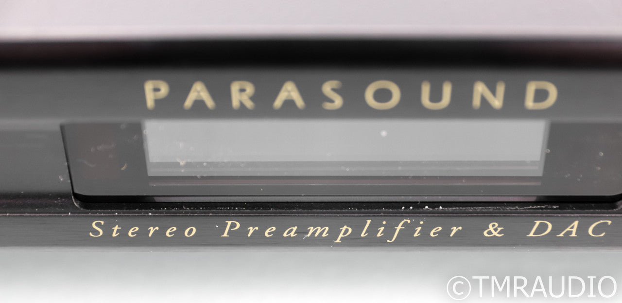 Parasound 200 Pre 2.1 Channel Preamplifier / DAC; D/A Converter; Remote; USB