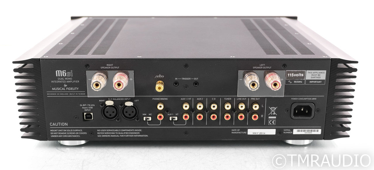 Musical Fidelity M6si Stereo Integrated Amplifier; M6-si; Remote; USB