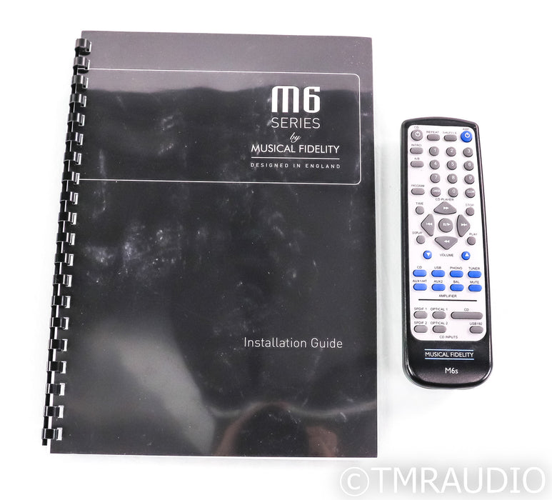 Musical Fidelity M6si Stereo Integrated Amplifier; M6-si; Remote; USB