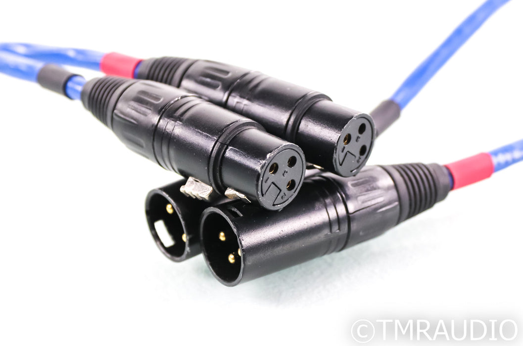 JPS Labs Ultraconductor XLR Cables; 1m Pair Balanced Interconnects