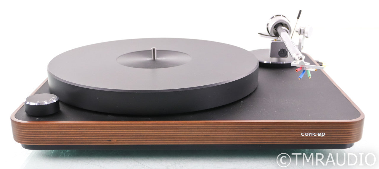Clearaudio Concept Wood Belt Drive Turntable; Dark Baltic Birch; No Cartridge